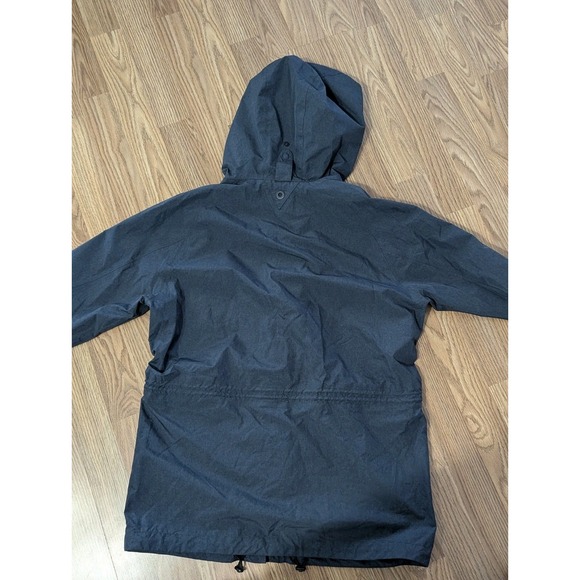 Barbour Rivington Mens Rain Jacket Blue Medium Hooded Waterproof Breathable - Picture 11 of 16